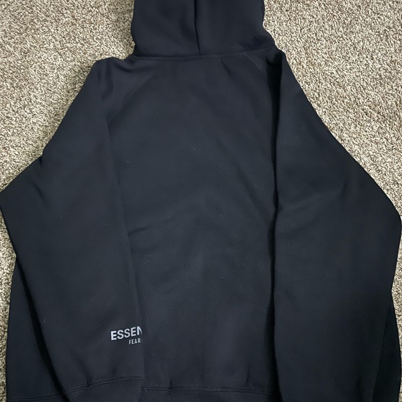 Fear of God Essentials Pullover Hoodie Black ( BRAND NEW) - Picture 7 of 7